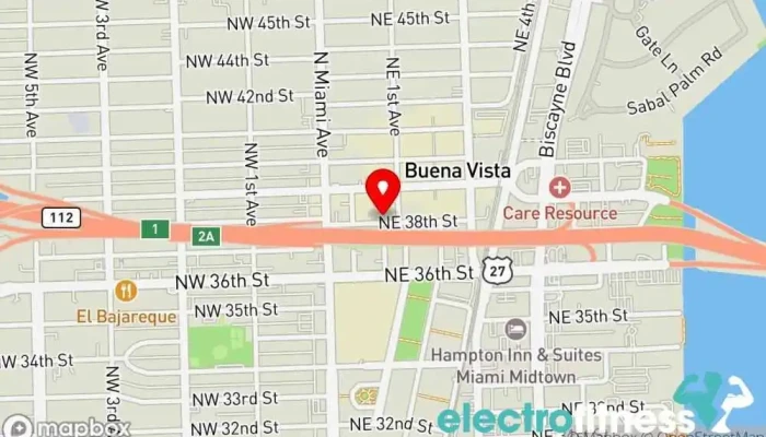 map of Orangetheory Fitness Gym, Fitness center, Personal trainer, Physical fitness program in Miami
