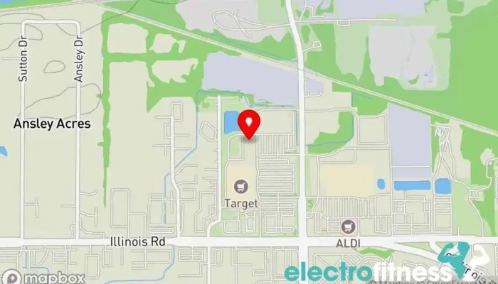 map of Orangetheory Fitness Gym, Fitness center, Personal trainer, Physical fitness program in Fort Wayne