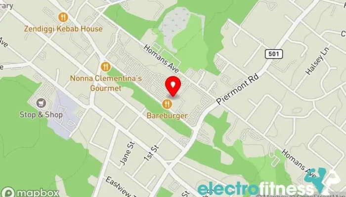 map of Orangetheory Fitness Gym, Fitness center, Personal trainer, Physical fitness program in Closter