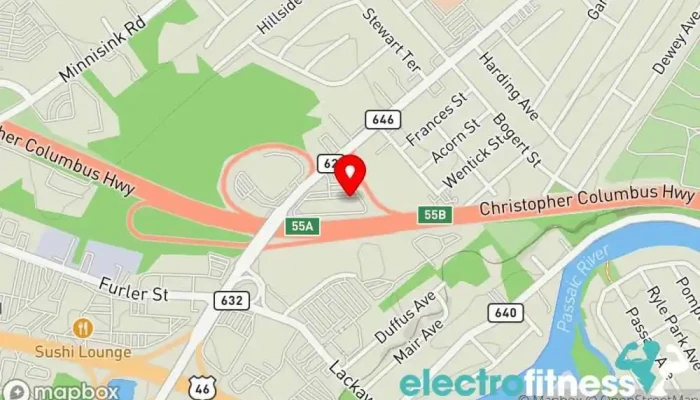 map of Orangetheory Fitness Gym, Fitness center, Personal trainer, Physical fitness program in Totowa