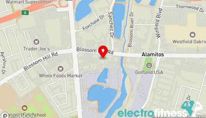 map of Orangetheory Fitness Gym, Fitness center, Personal trainer, Physical fitness program in San Jose