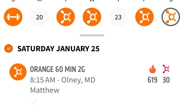 Orangetheory Fitness -  Number - Olney