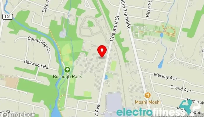 map of Paramount Fitness Personal trainer, Nutritionist, Weight loss service in Waldwick