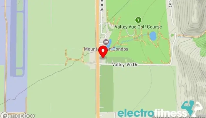 map of Peak Fitness SV Afton Fitness center in Afton