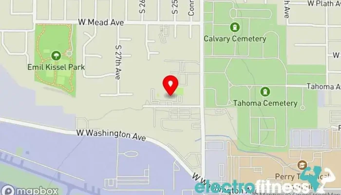 map of Peak Performance Sports and Spine Physical Therapy Physical therapist in Yakima