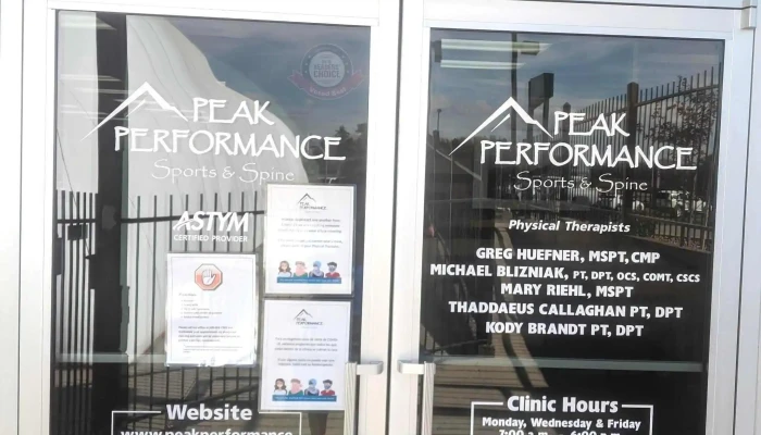 Peak Performance Sports and Spine Physical Therapy - Yakima