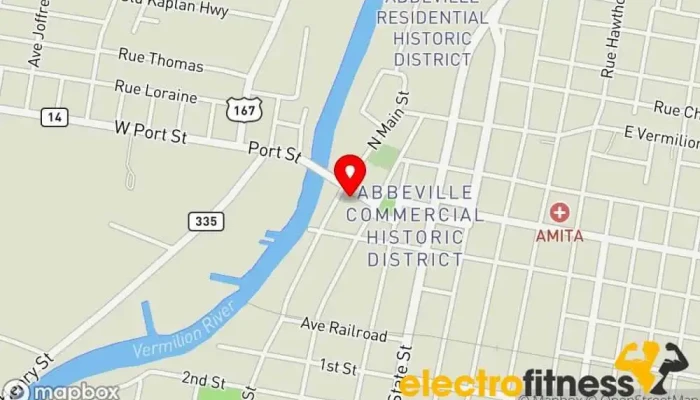 map of Perfectly You Fitness Fitness center, Gym, Wellness center, Women's personal trainer in Abbeville