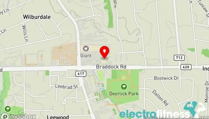 map of Phoenix Pilates & Fitness Pilates studio in Annandale