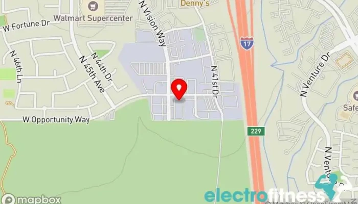 map of PHX Martial Arts Martial arts school in Phoenix