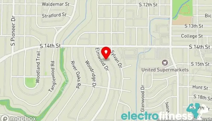 map of Pilates on Elmwood Pilates studio, Personal trainer, Physical fitness program, Weight loss service, Yoga studio in Abilene