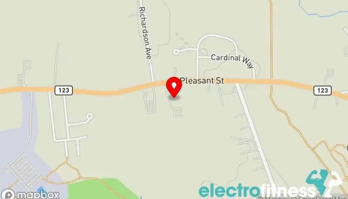 map of Pilates & Personal Training Personal trainer, Fitness center, Pilates studio, Women's personal trainer in Attleboro