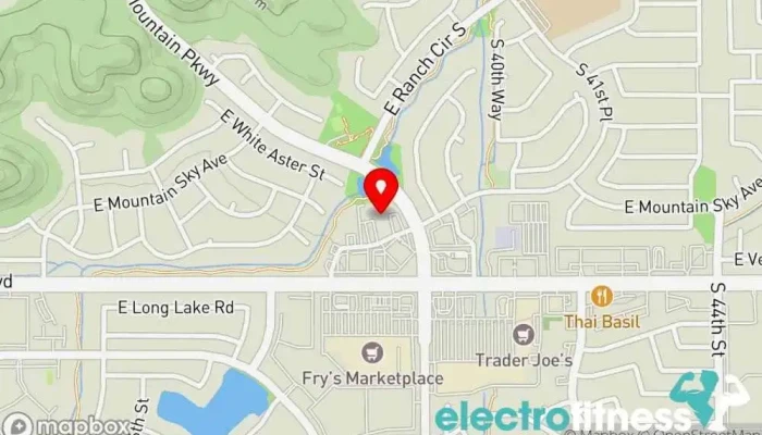 map of Pilates Phoenix Pilates studio in Phoenix