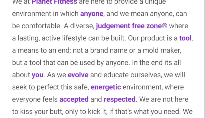 Planet Fitness -  Area - Broomfield