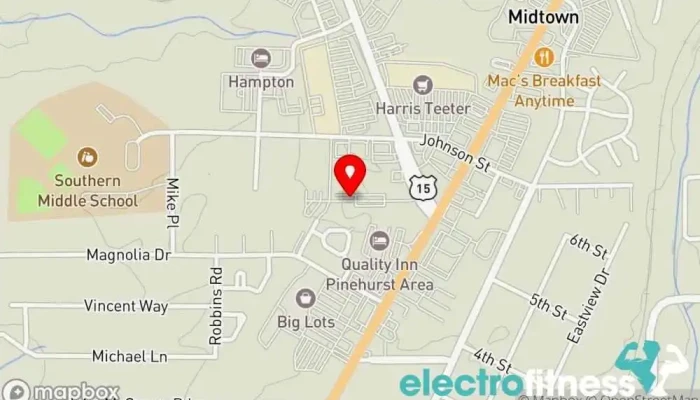 map of Planet Fitness Fitness center, Gym in Aberdeen