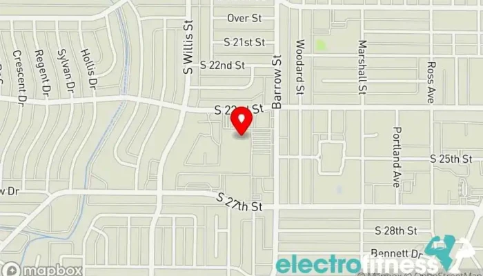 map of Planet Fitness Gym, Fitness center, Spa, Tanning salon in Abilene