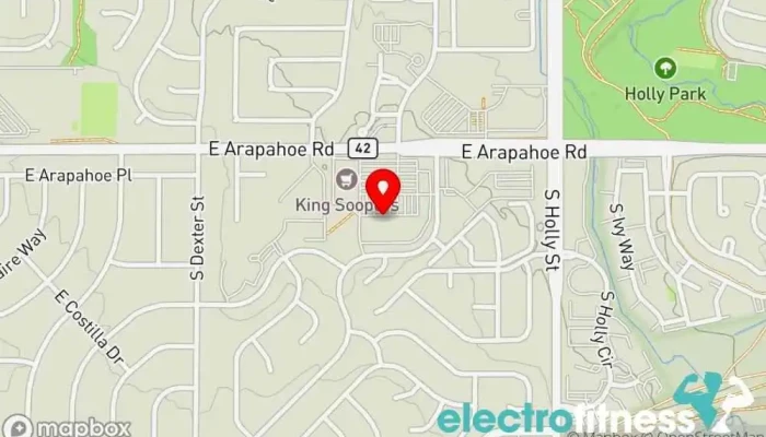 map of Planet Fitness Fitness center, Gym in Centennial