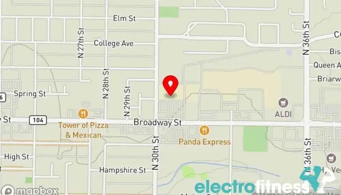 map of Planet Fitness Gym, Fitness center, Spa, Tanning salon in Quincy