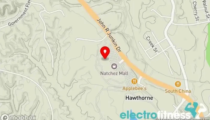 map of Planet Fitness Gym, Fitness center, Spa, Tanning salon in Natchez
