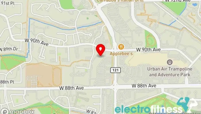map of Planet Fitness Gym, Fitness center, Spa, Tanning salon in Westminster