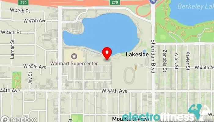 map of Planet Fitness Gym, Fitness center, Spa, Tanning salon in Lakeside
