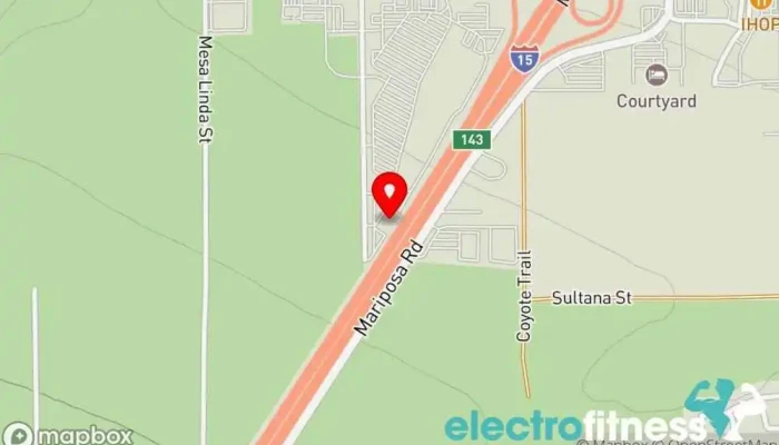 map of Planet Fitness Gym, Fitness center, Spa, Tanning salon in Hesperia