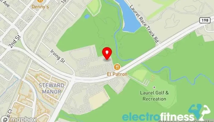 map of Planet Fitness Gym, Fitness center, Spa, Tanning salon in Laurel