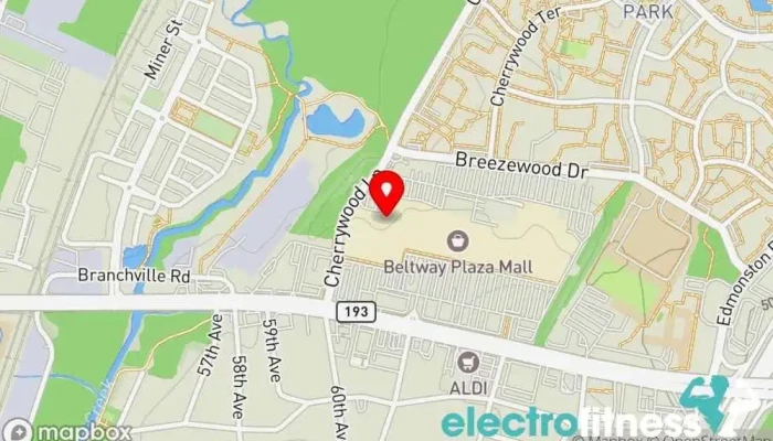 map of Planet Fitness Gym, Fitness center, Spa, Tanning salon in Greenbelt