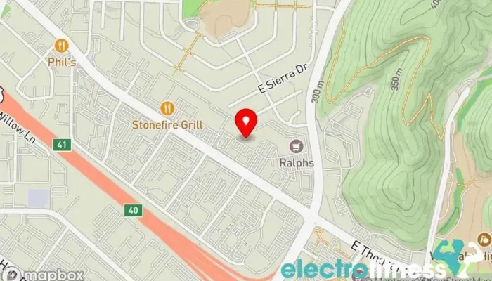 map of Planet Fitness Fitness center, Gym in Thousand Oaks