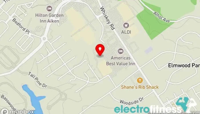 map of Planet Fitness Fitness center, Gym in Aiken