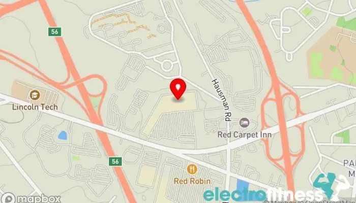 map of Planet Fitness Gym, Fitness center, Spa, Tanning salon in Allentown