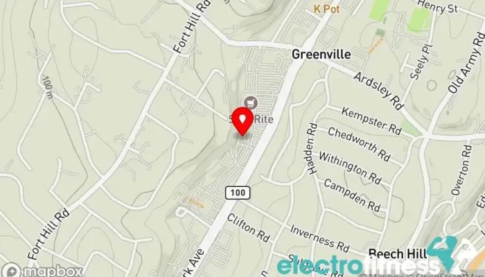 map of Planet Fitness Gym, Fitness center, Spa, Tanning salon in Scarsdale