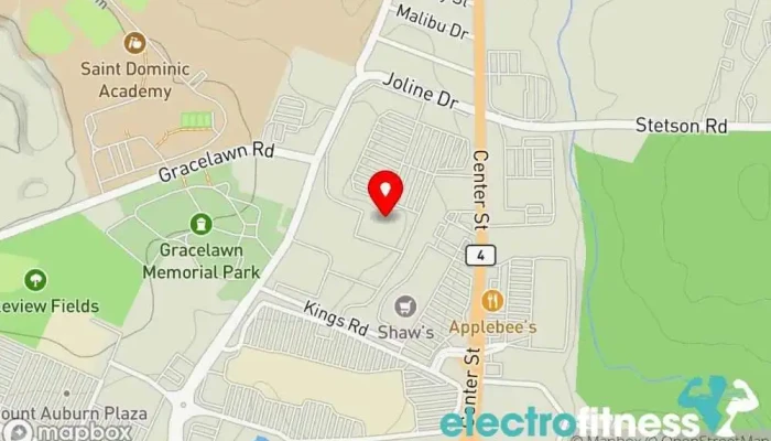 map of Planet Fitness Gym, Fitness center, Spa, Tanning salon in Auburn