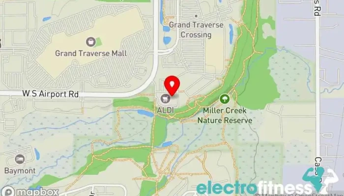 map of Planet Fitness Gym, Fitness center, Spa, Tanning salon in Traverse City