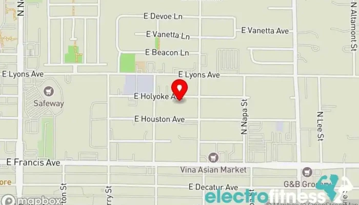 map of Platinum 8 Pole and Fitness Fitness center in Spokane