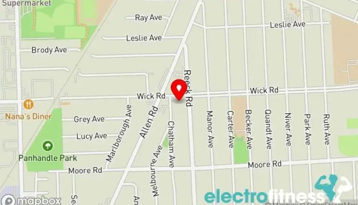 map of Positive Gains Training Personal trainer in Allen Park