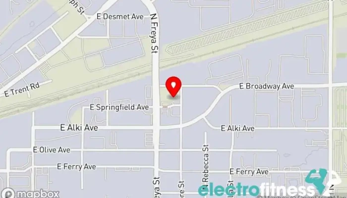map of Predation CrossFit Gym in Spokane