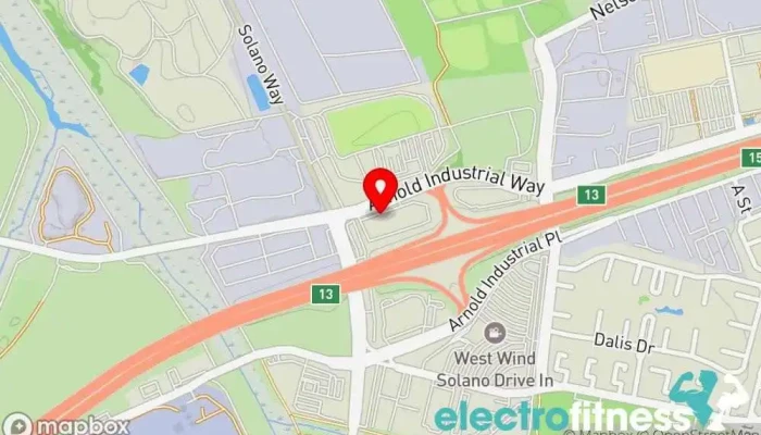 map of Premier Fitness Gym, Personal trainer in Concord