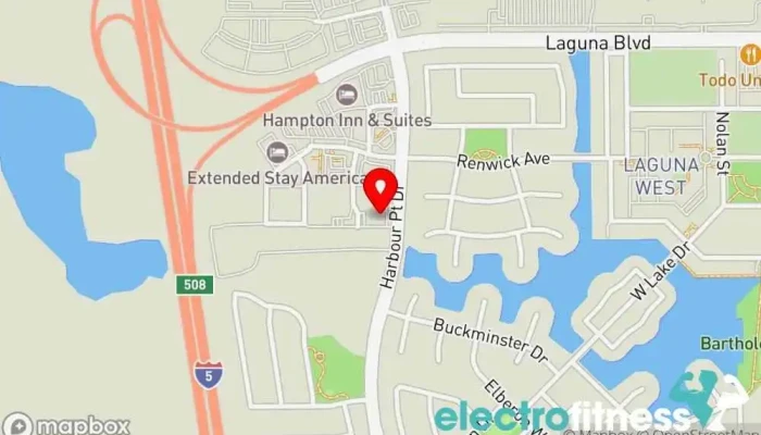 map of Premier Fitness Physical fitness program, Fitness center, Gym, Personal trainer, Training centre, Weight loss service, Wellness program, Yoga studio in Elk Grove