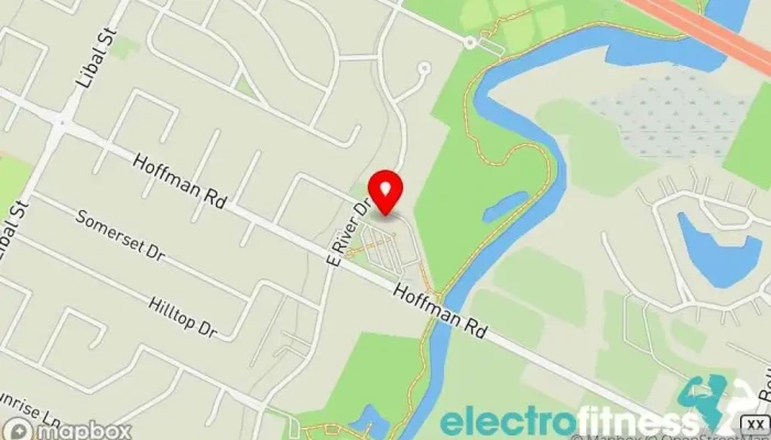 map of Pro Fitness Gym in Green Bay