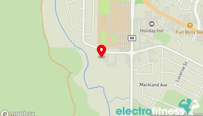 map of Pulse Fitness Fitness center in Minden