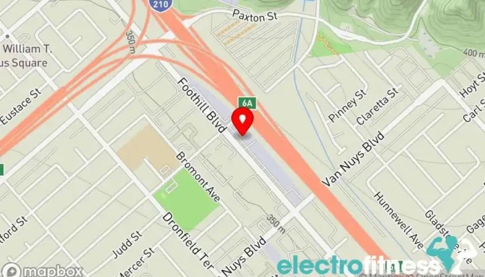 map of Quantum Exercise Personal trainer, Weight loss service in Sylmar