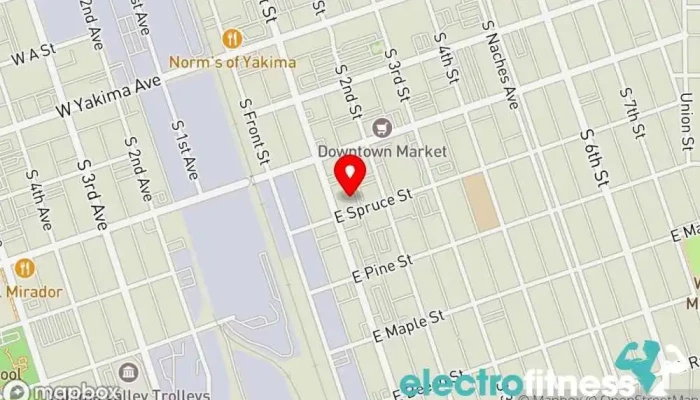 map of R Massage Massage spa, Massage therapist, Sports massage therapist, Thai massage therapist in Yakima
