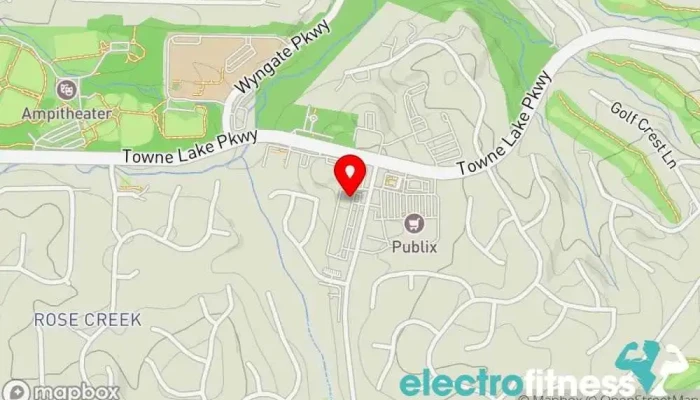 map of R2 Total Fitness 24/7 Gym, Fitness center, Health consultant, Personal trainer, Physical fitness program in Woodstock