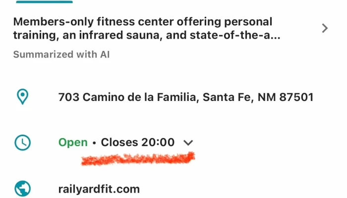 Railyard Fitness -  Catalog - Santa Fe