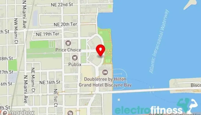 map of Raw Fit 305 Gym, Boot camp, Fitness center, Personal trainer in Miami