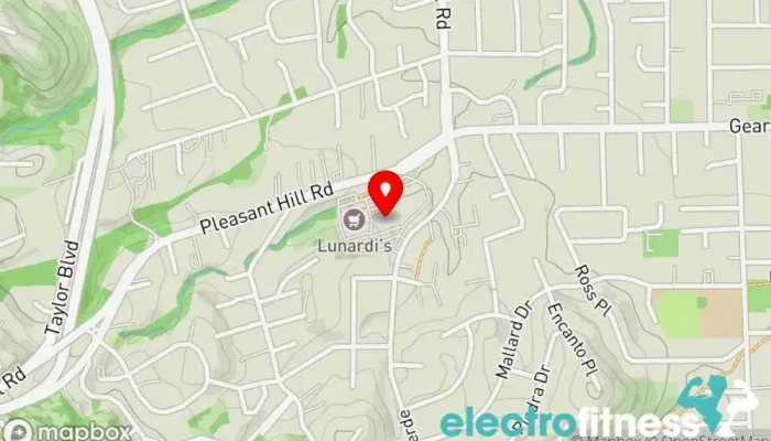 map of Raw Sports Performance Gym, Fitness center, Personal trainer, Sports club, Weight loss service in Walnut Creek