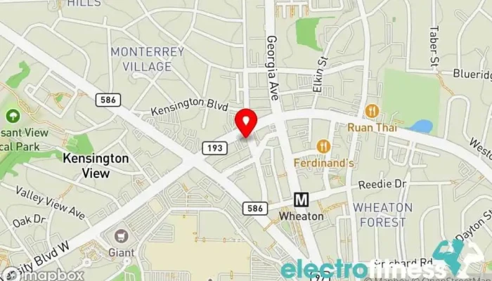 map of Rec-Mode Fitness & Boxing Gym, Boxing gym, Fitness center, Youth organization in Silver Spring