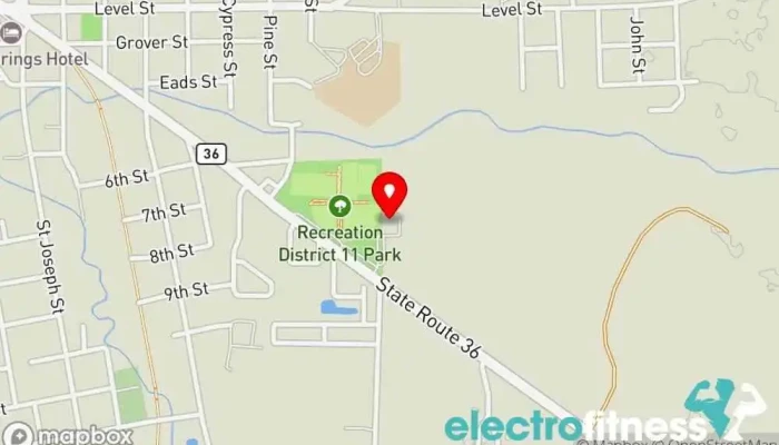 map of Recreation District #11 Gymnasium Gym in Abita Springs