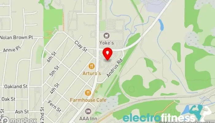 map of Redefine Fitness Gym in Cheney