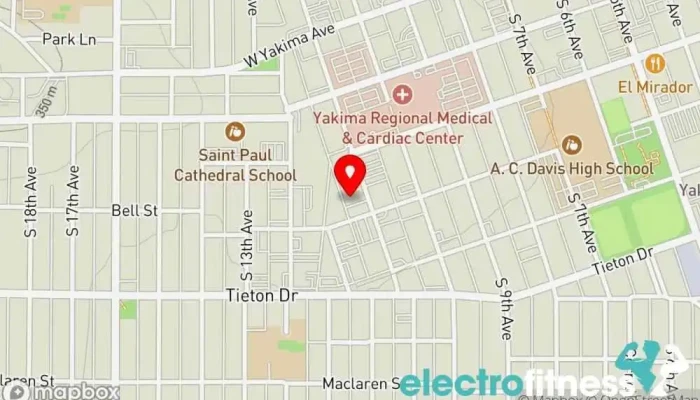 map of Reform Coaching Personal trainer in Yakima